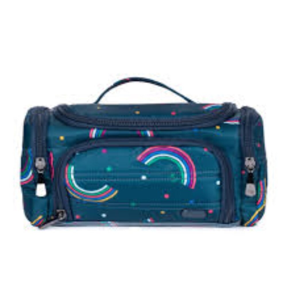 Lug Trolley Mini in Rainbow Navy